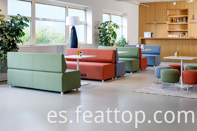 Suministro de fábrica Diseño moderno Muebles cómodos Fabric de tela Sala de silla Sofá